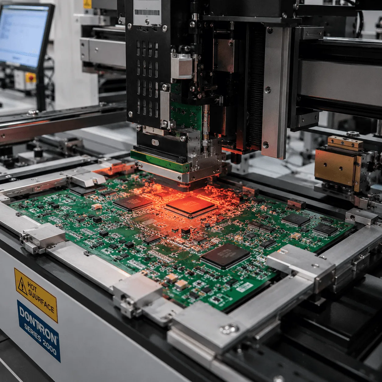 BGA Ball Grid Array PCB assembly with high precision X-ray inspection