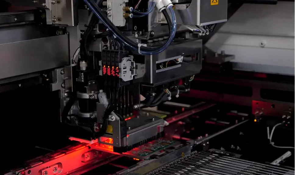 PCB testing and quality assurance inspection lab equipment